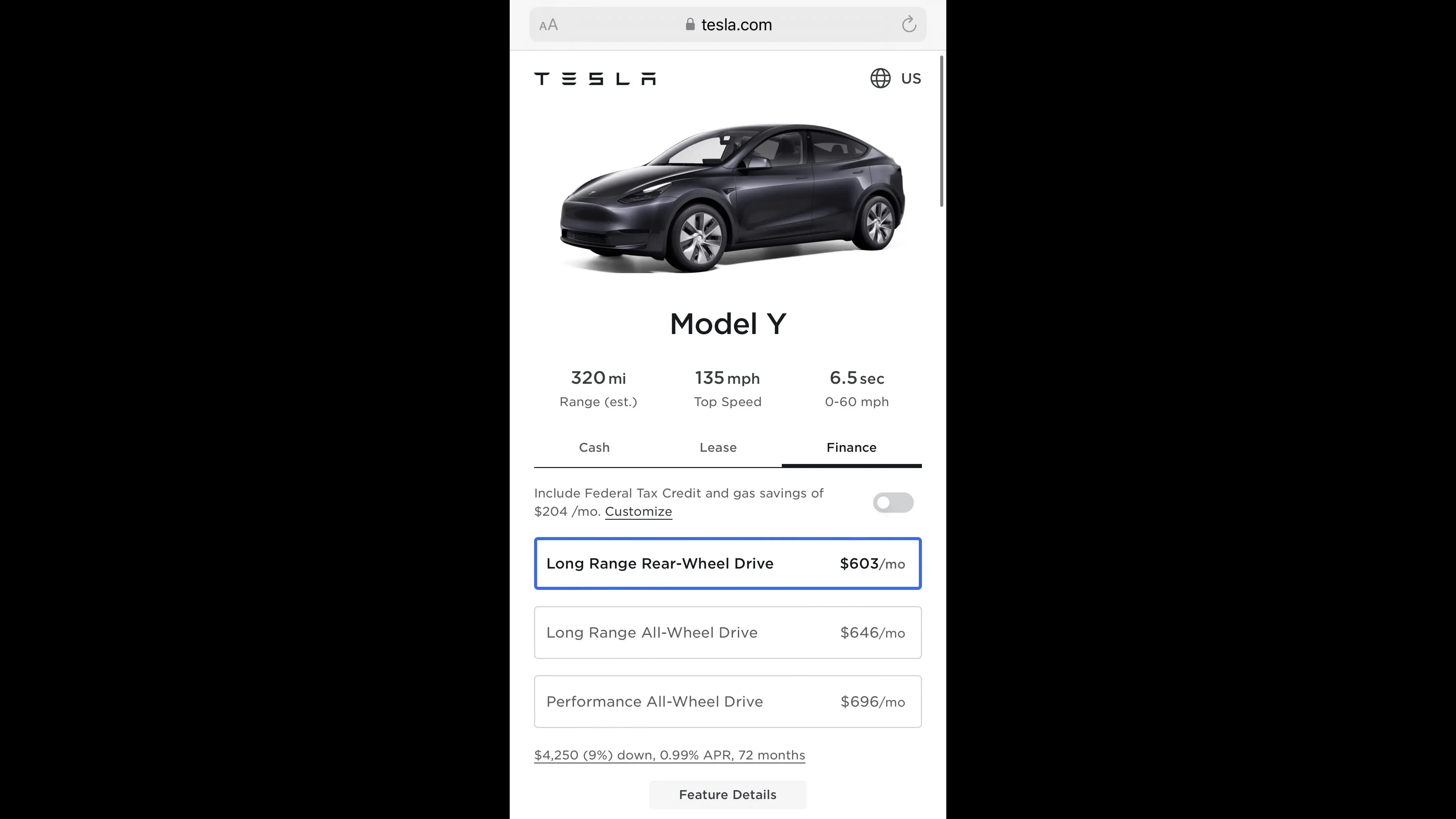 Tesla Offers Exclusive 0.99% APR Financing on Model Y Orders